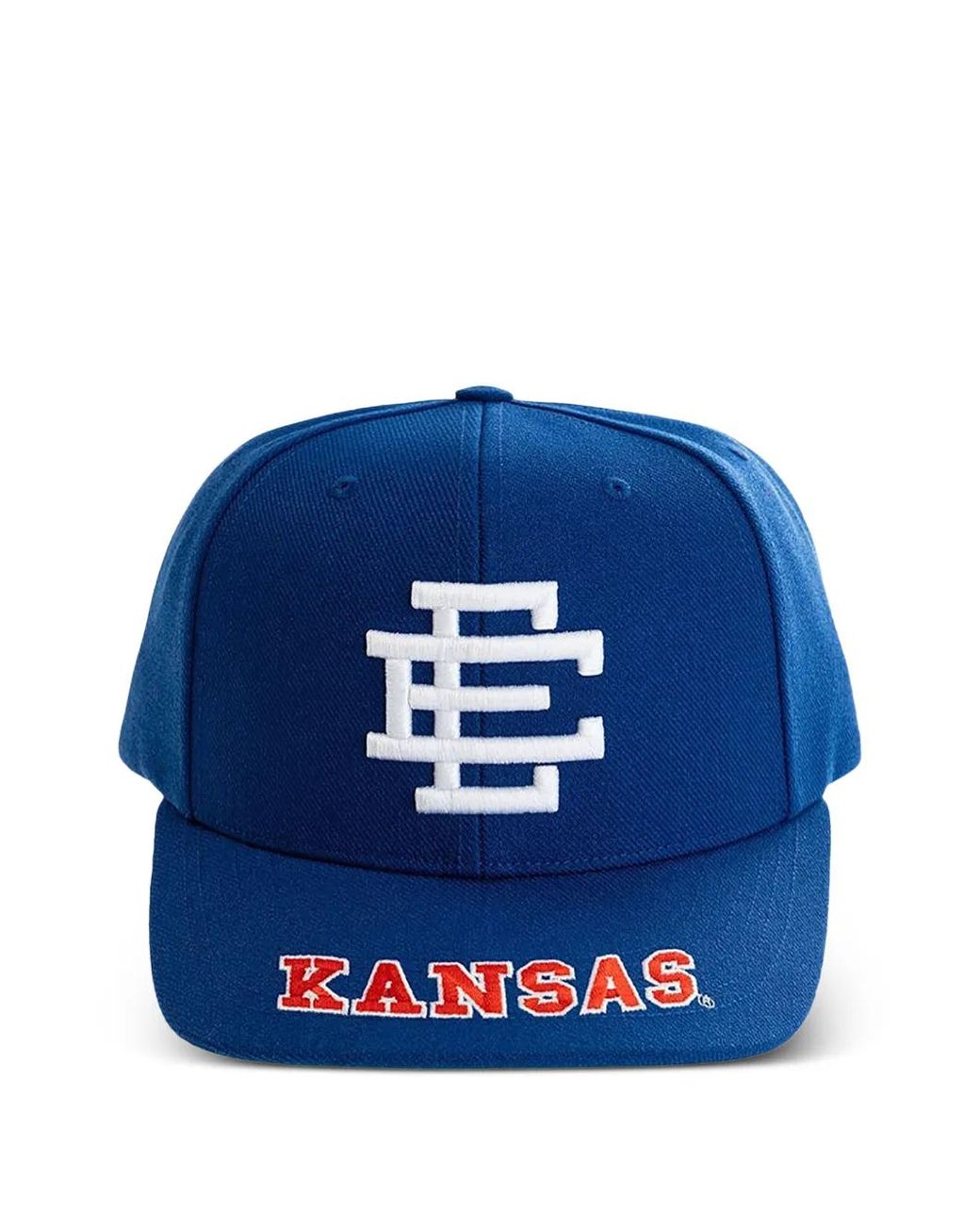 Eric Emanuel X Kansas Baseballkappe Mit Logo in Blue für Herren