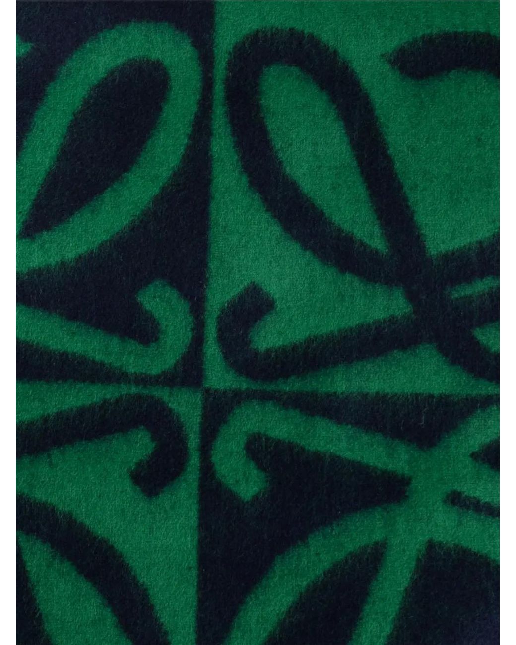 Loewe Green Scarf