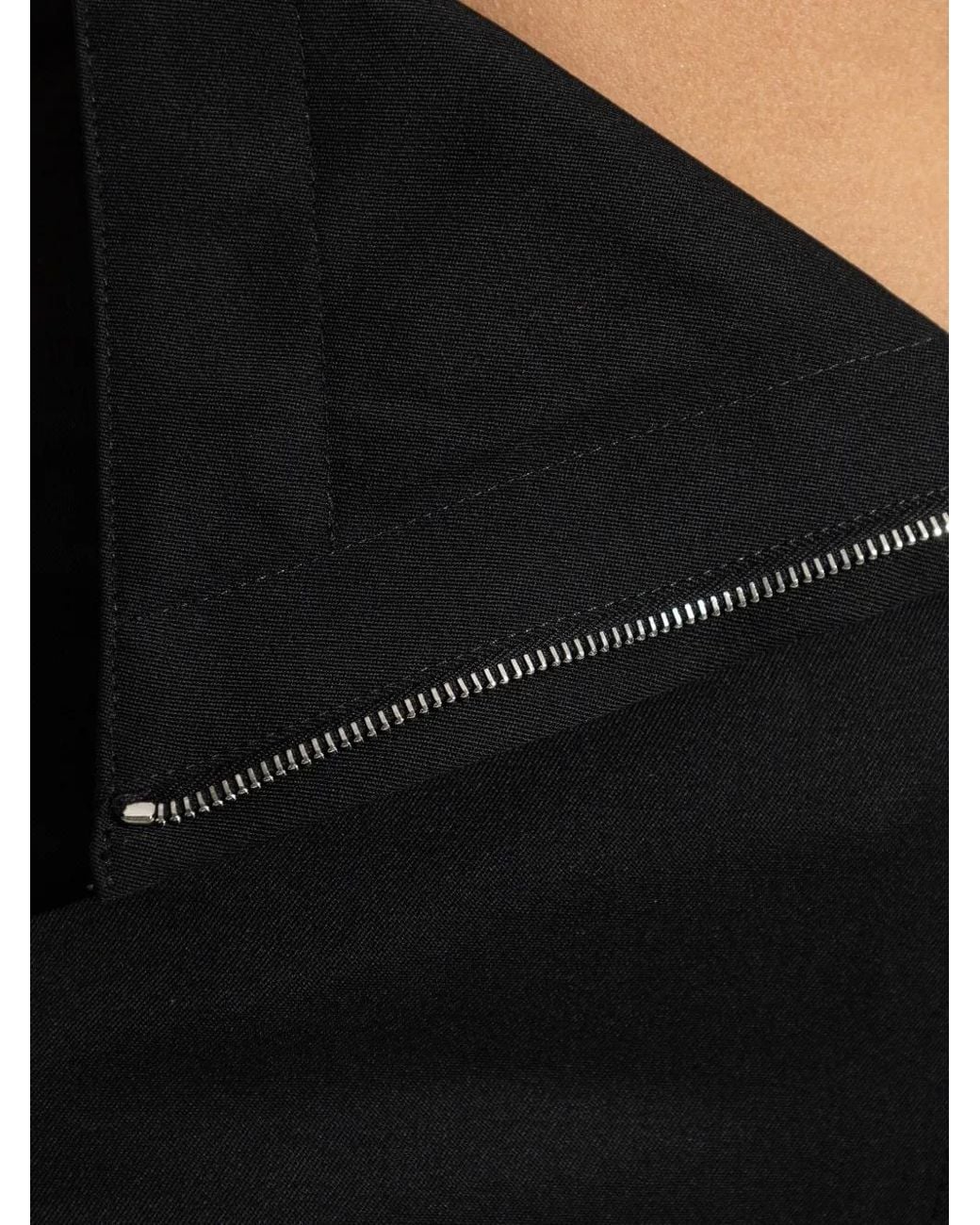 McQueen Black Zip-Fastening Trousers