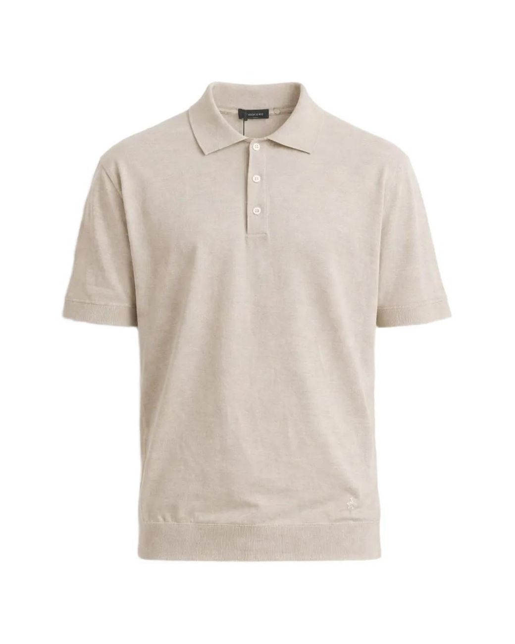 Tombolini White Short-Sleeve Polo Shirt for men