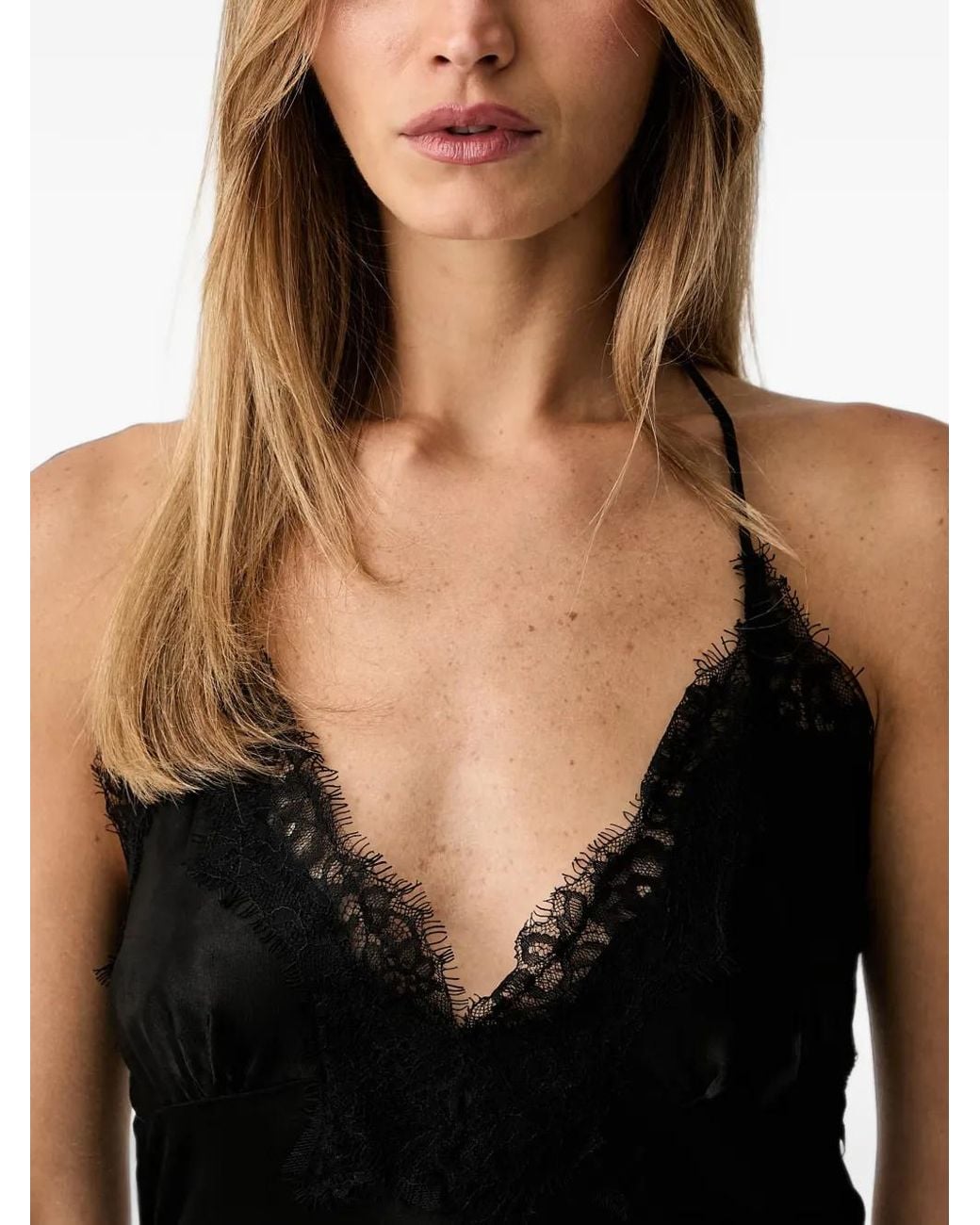 Bardot Asymmetrische Top in het Black