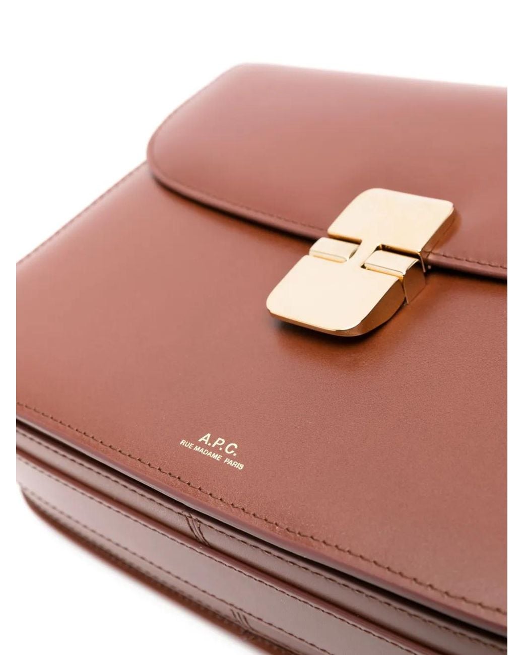 Borsa A Tracolla Grace di A.P.C. in Brown
