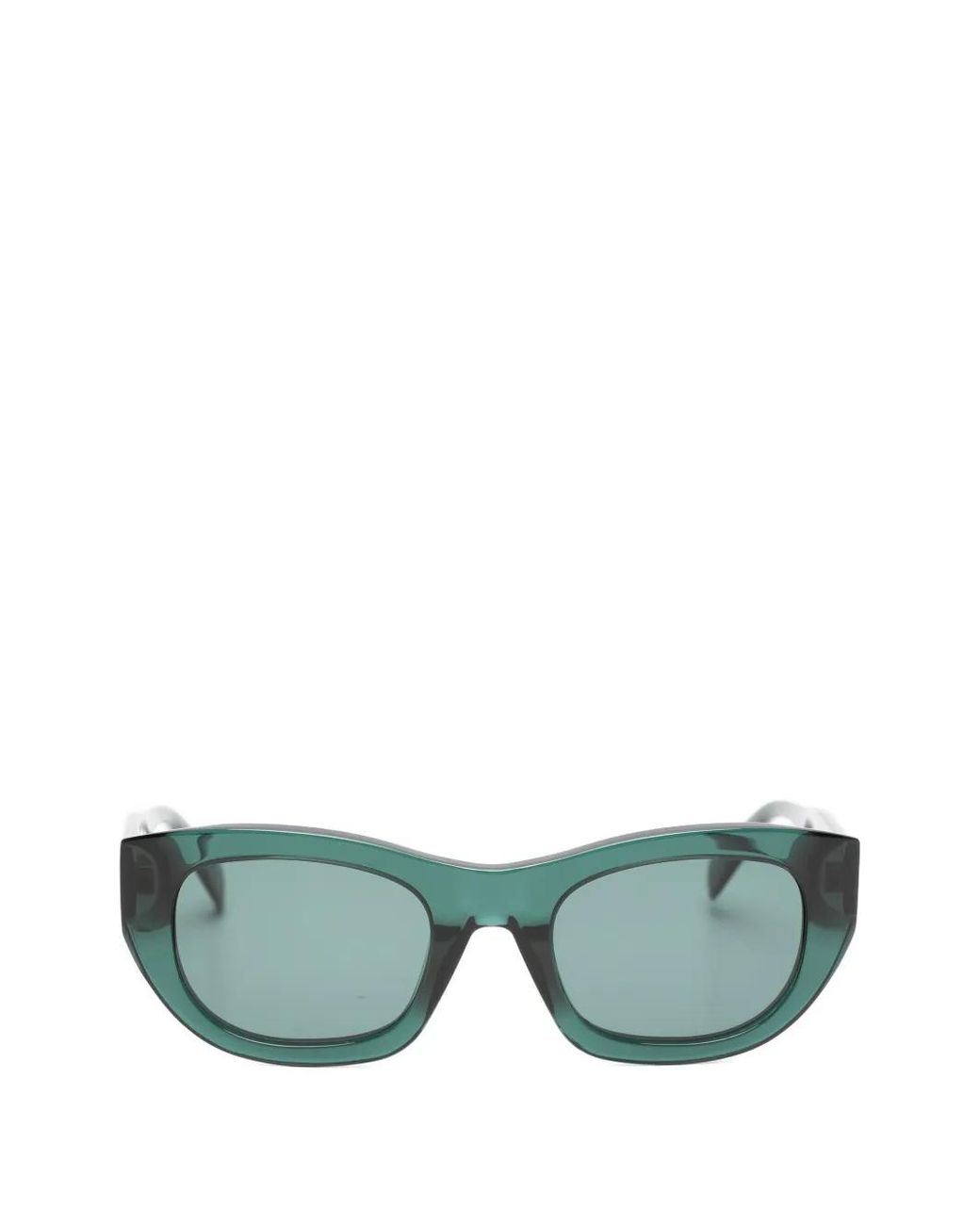 Zadig & Voltaire Green Full-Rim Sunglasses
