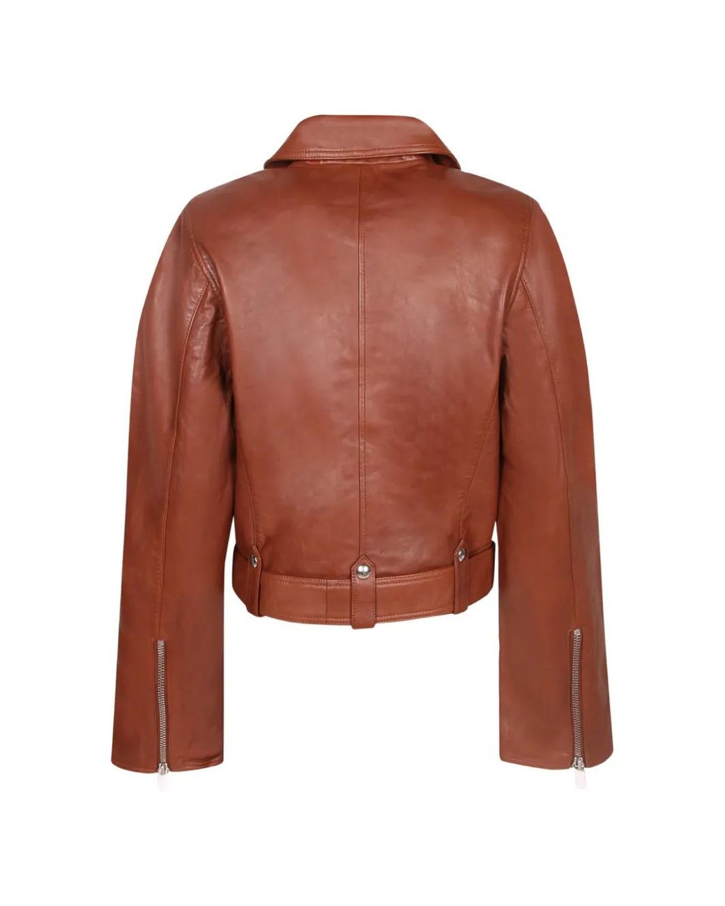 IRO Brown Rapha Leather Jacket