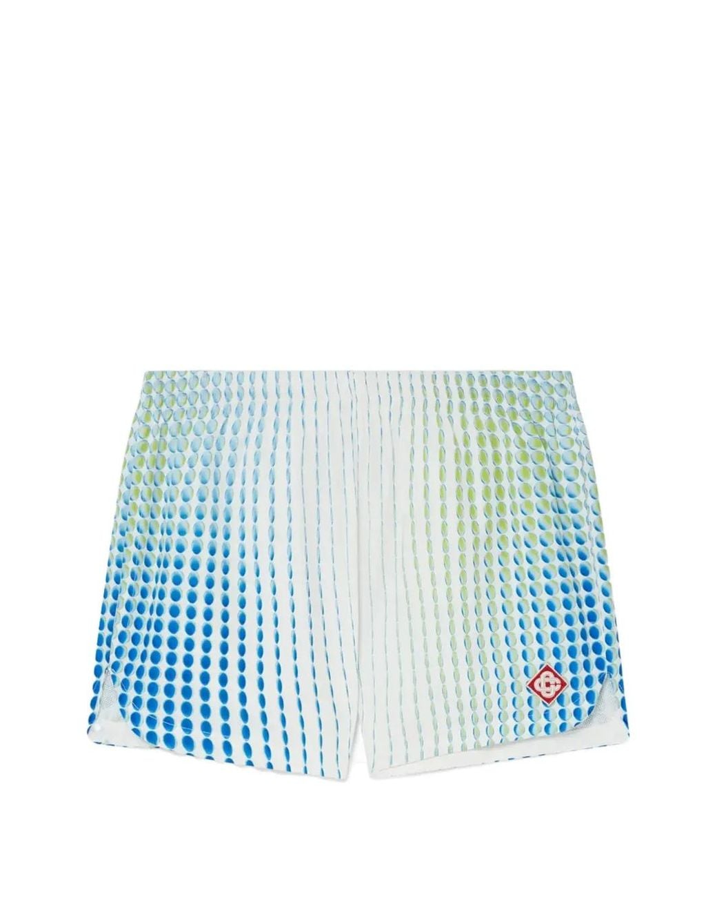 Casablanca Blue Printed Shorts