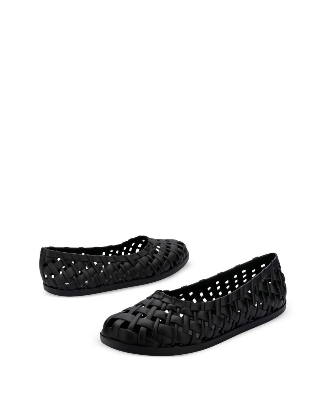 Melissa Black Possession Ballet Flats