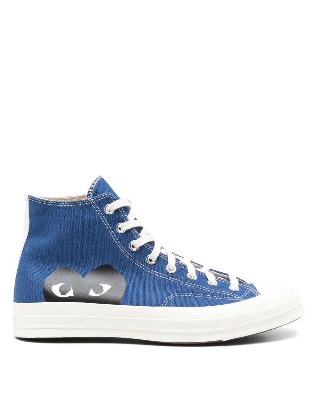 COMME DES GARÇONS PLAY Blue Sneakers With Heart