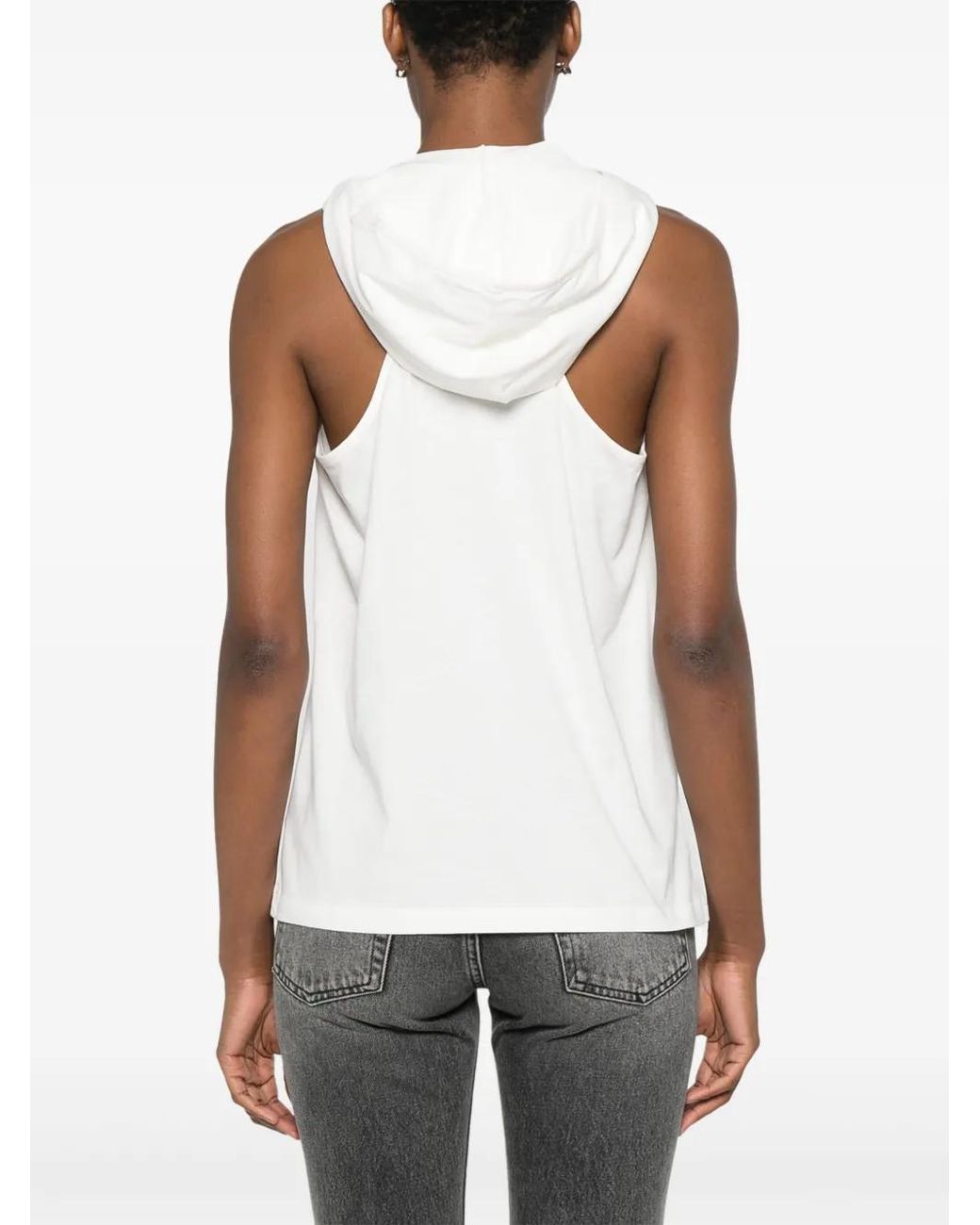 Courreges White Relaxed Fit Top