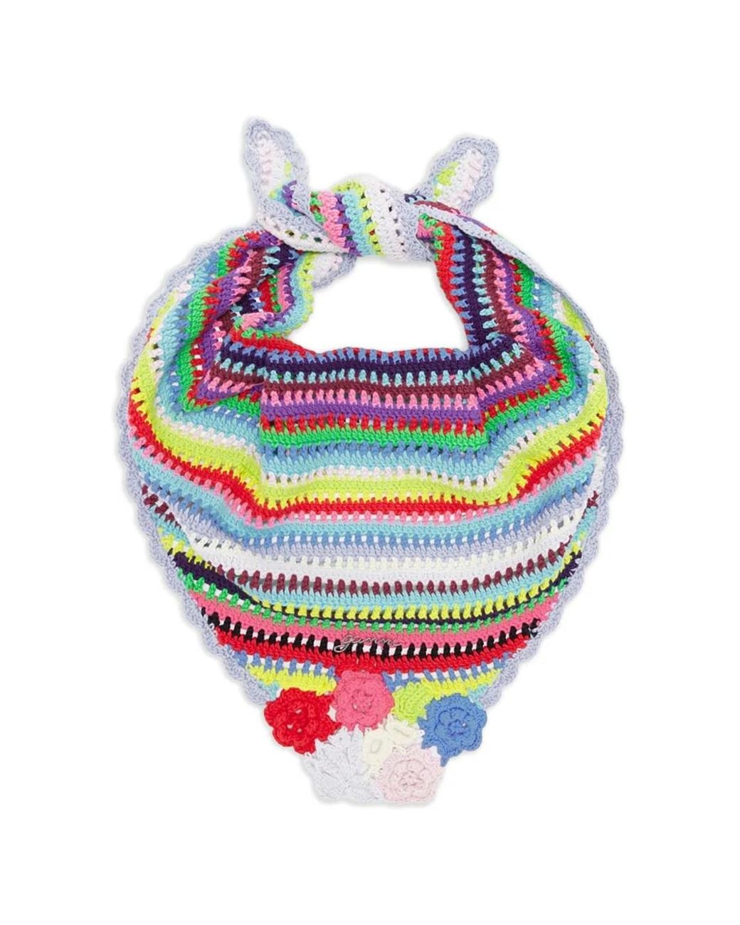 Ganni White Scarf
