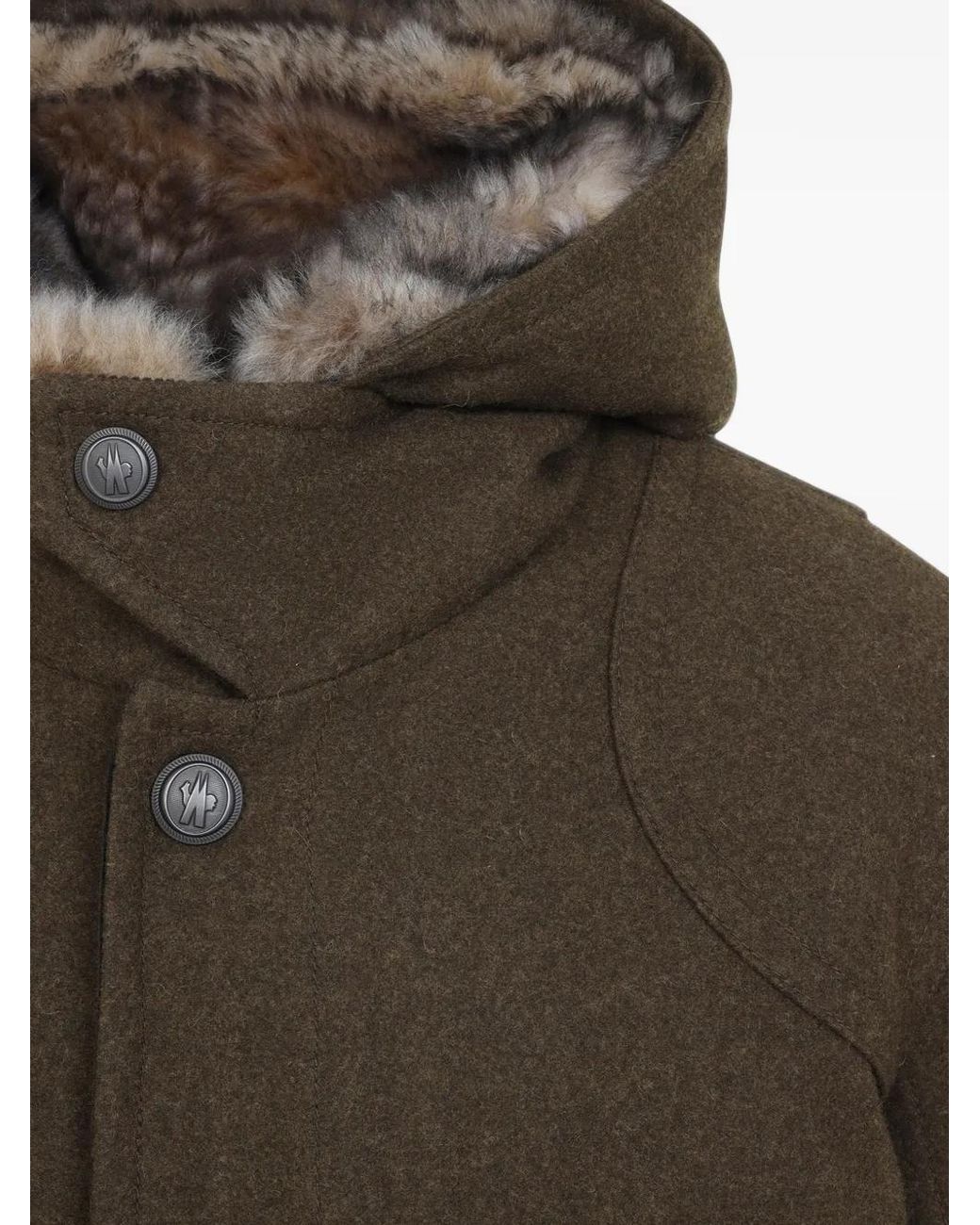 Moncler Brown Manteau Cooper for men