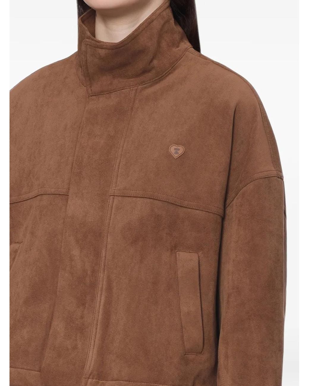 AAPE BY A BATHING AP Jack Met Hartpatch in het Brown