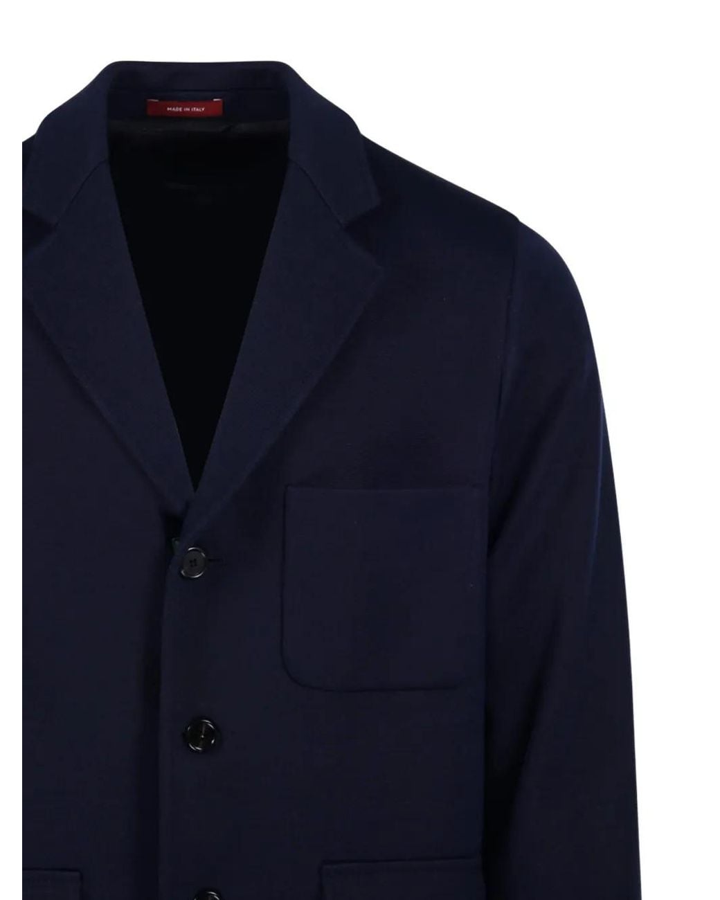 Gucci Blue Patch-Pocket Jacket for men