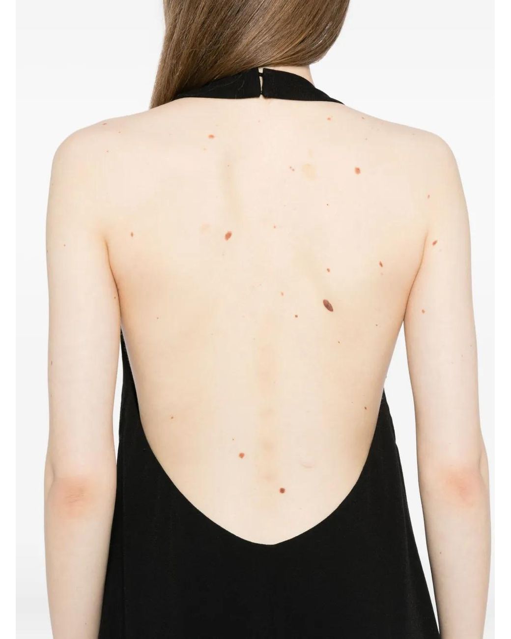 Reformation Black Avielle Dress