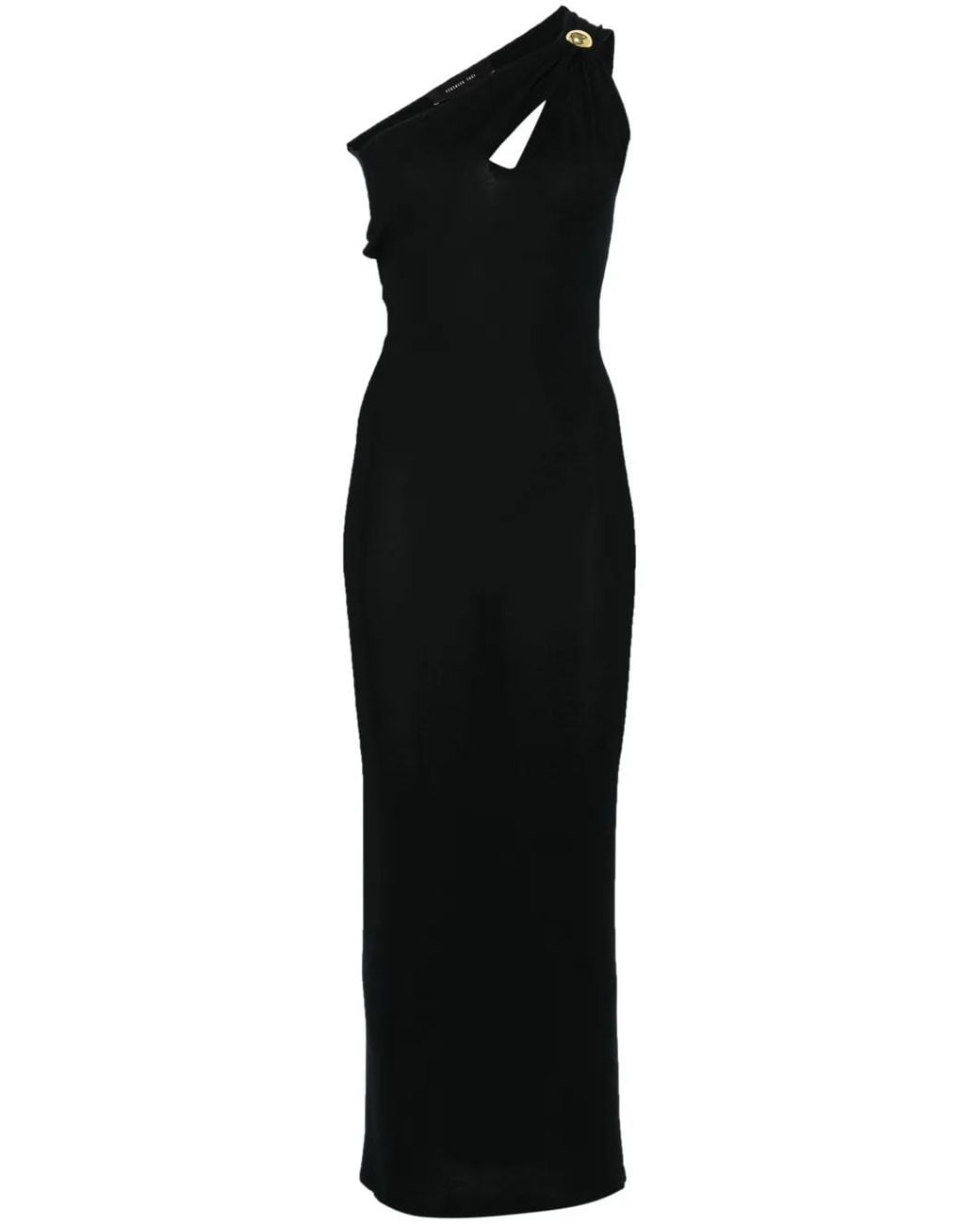 FEDERICA TOSI Black Cut-Out Maxi Dress