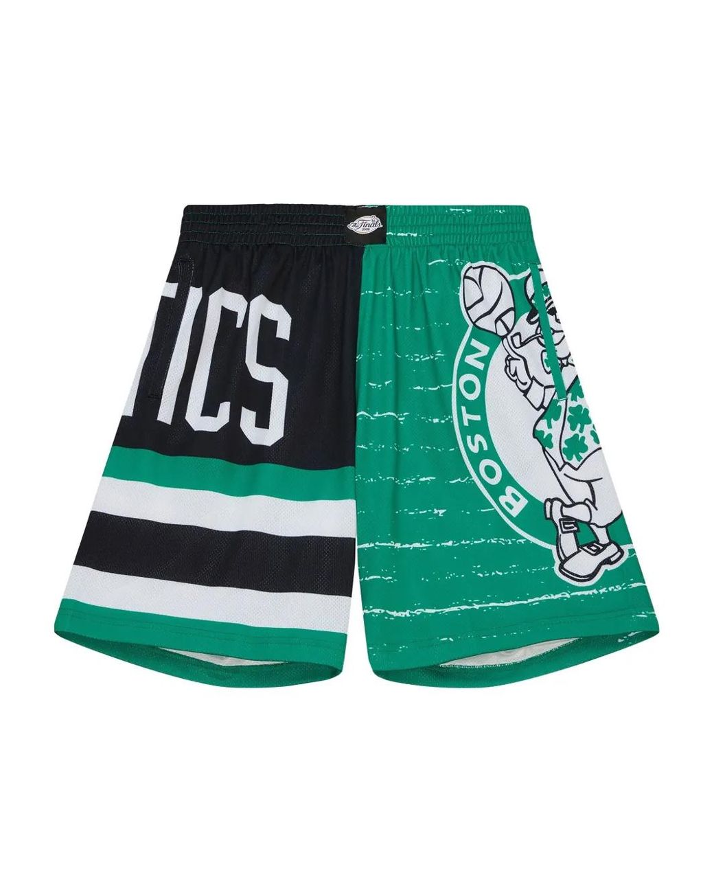 Mitchell & Ness Green Boston Celtics Jumbotron 3.0 Shorts for men