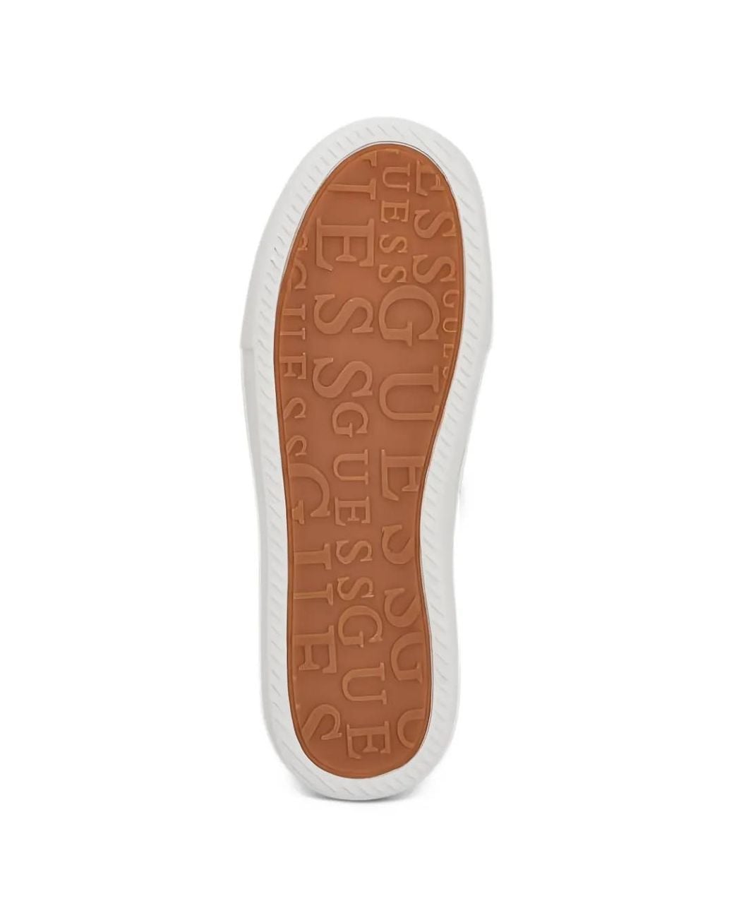 Guess White Joezi Platform Sneakers