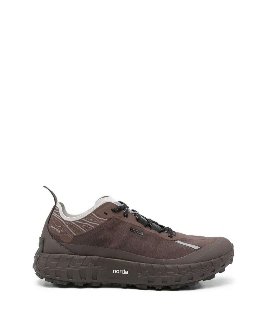 Norda Brown Baskets 001A À Lacets for men