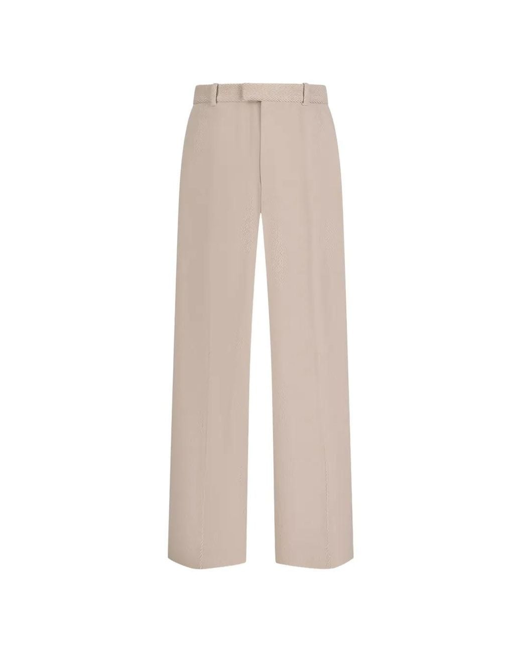 Jacquemus White The Tempo Pants for men