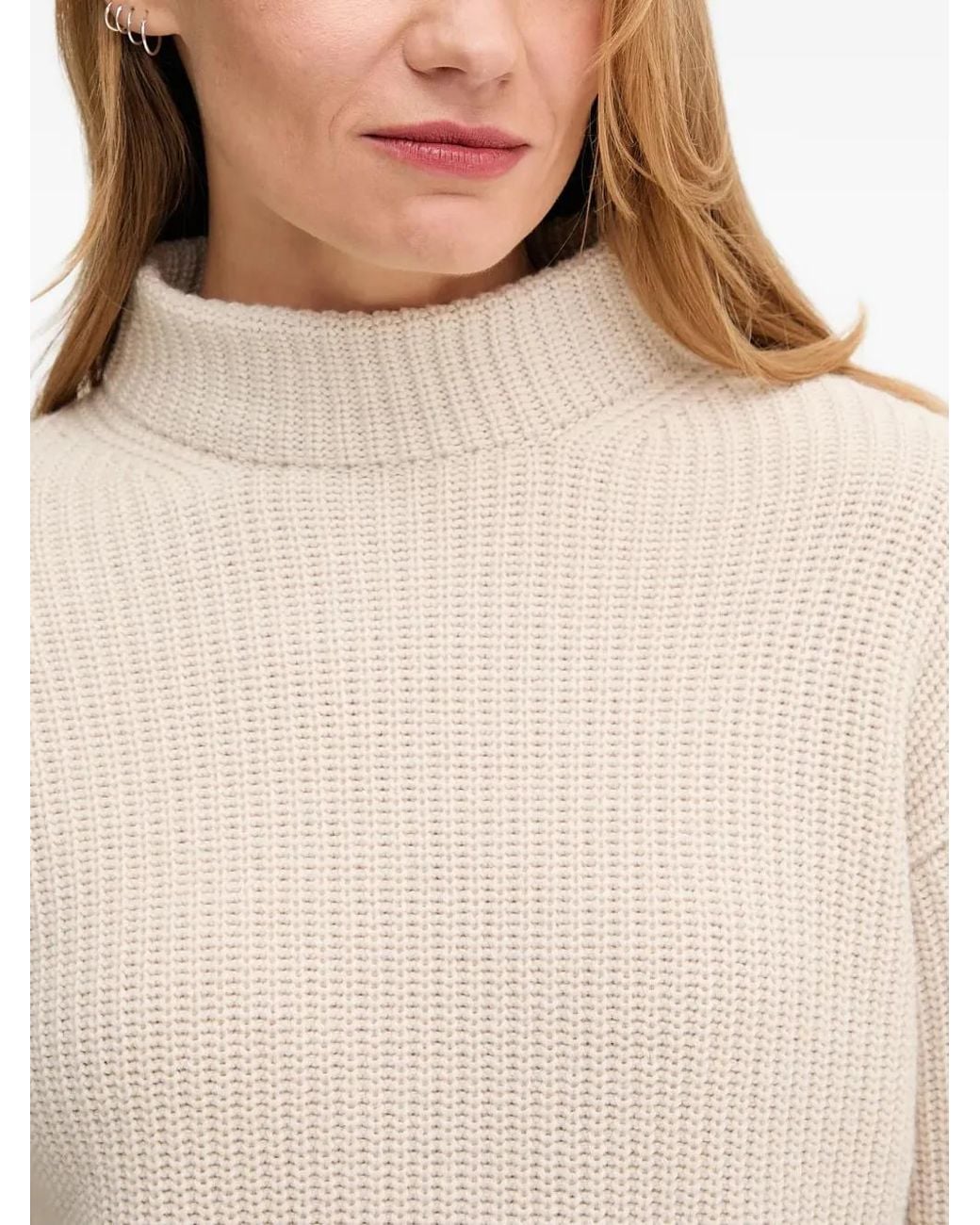 Jersey Con Cuello Vuelto Joop! de color White