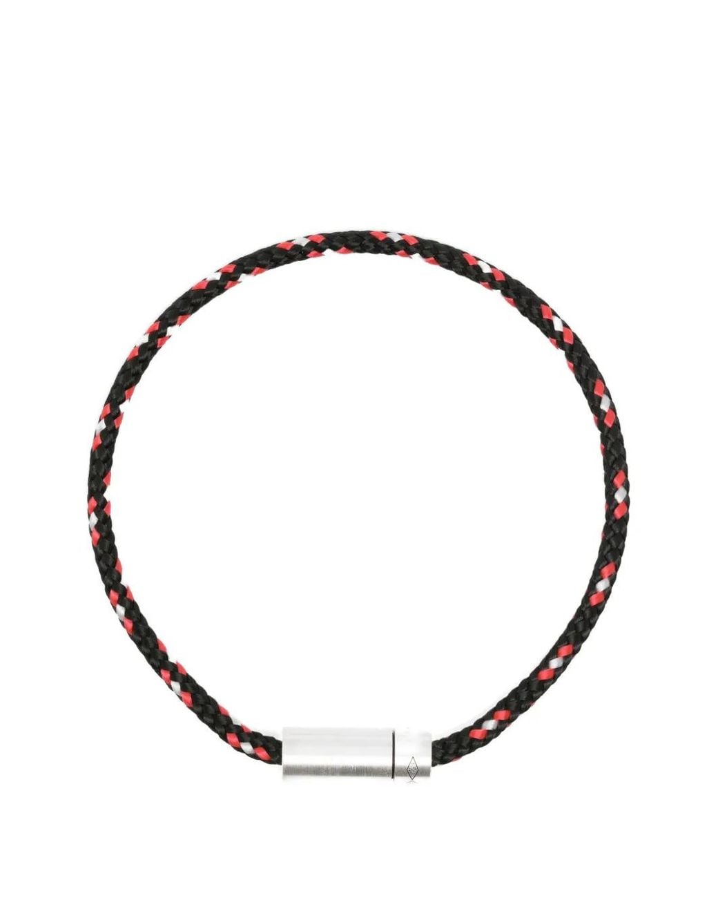 Le Gramme Metallic Nato Cable Bracelet for men