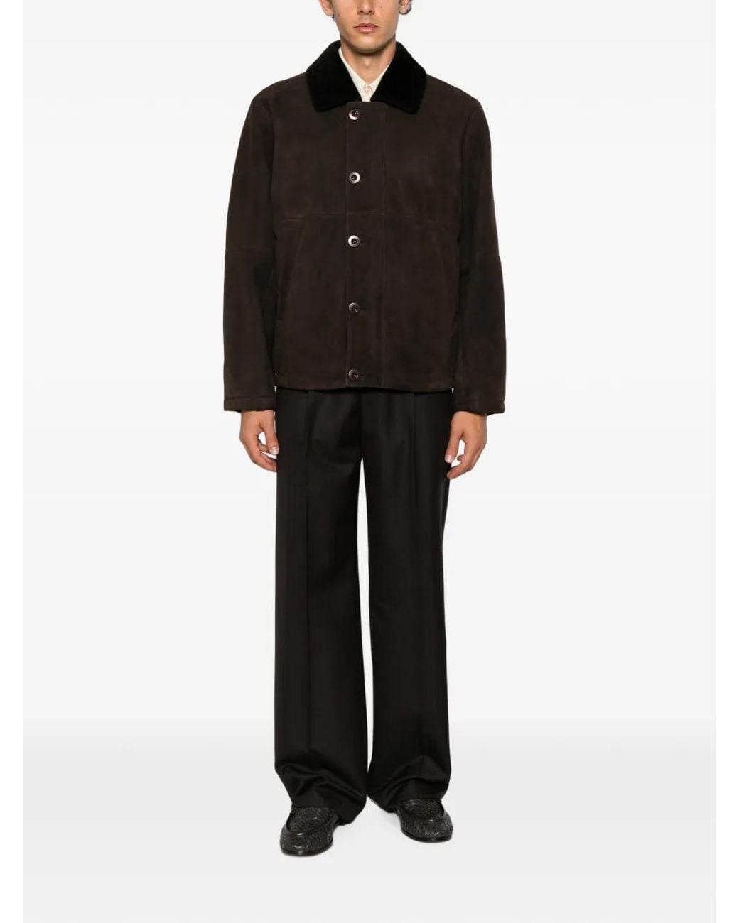 The Row Black Rafi Jacket for men