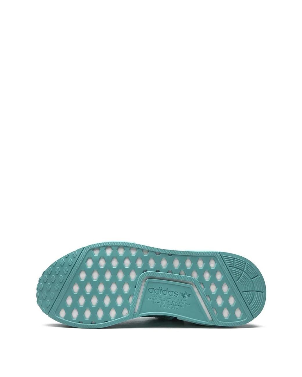 Adidas Blue X Pharrell Williams Nmd Human Race "Aqua" Sneakers