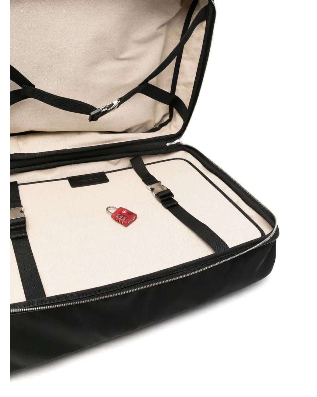 Fpm Milano Black Butterfly Luggage Bag