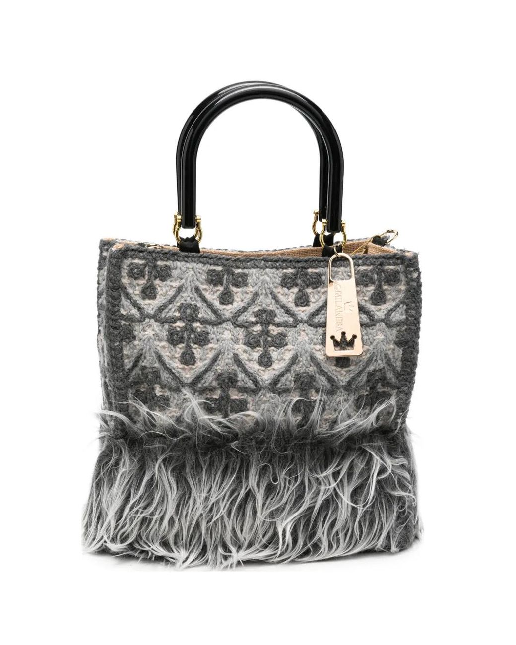 Borsa Tote di La Milanesa in Gray