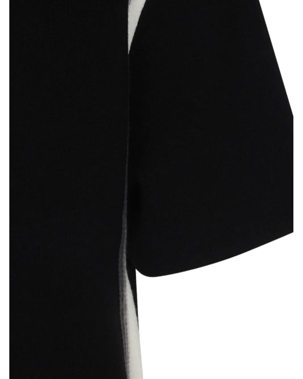 Amiri Black Panels Knit Shirt for men