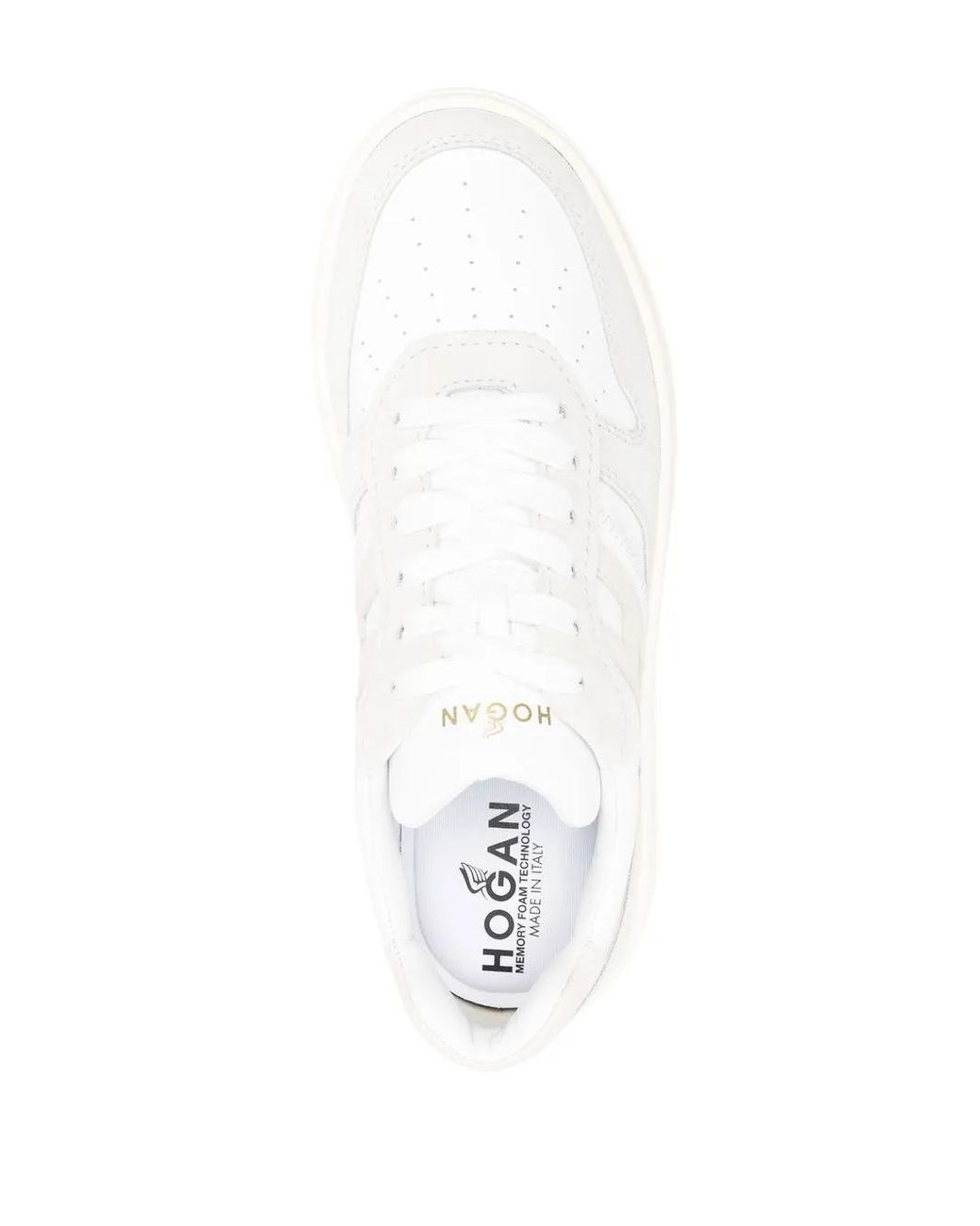 Baskets À Lacets Hogan en coloris White