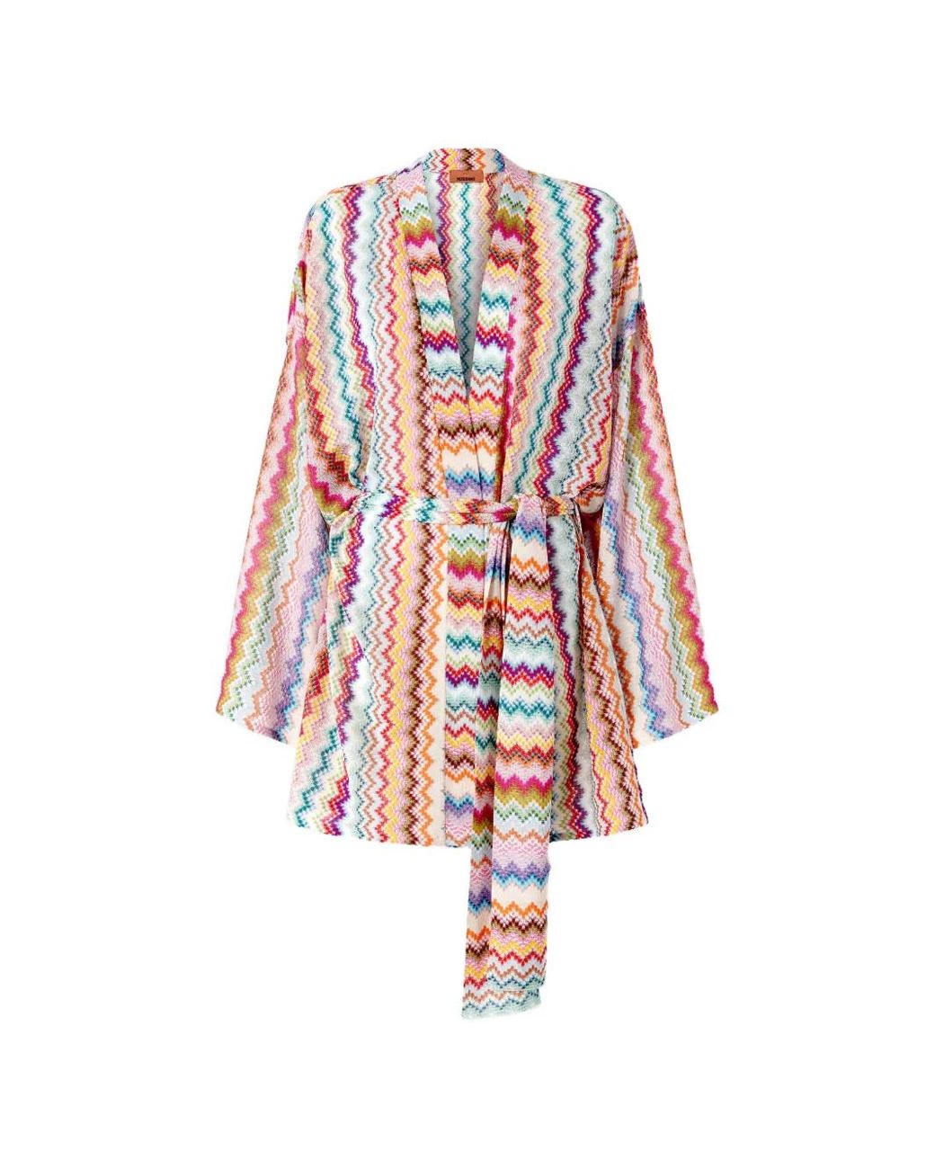 Missoni White Short Kimono Cover-Up