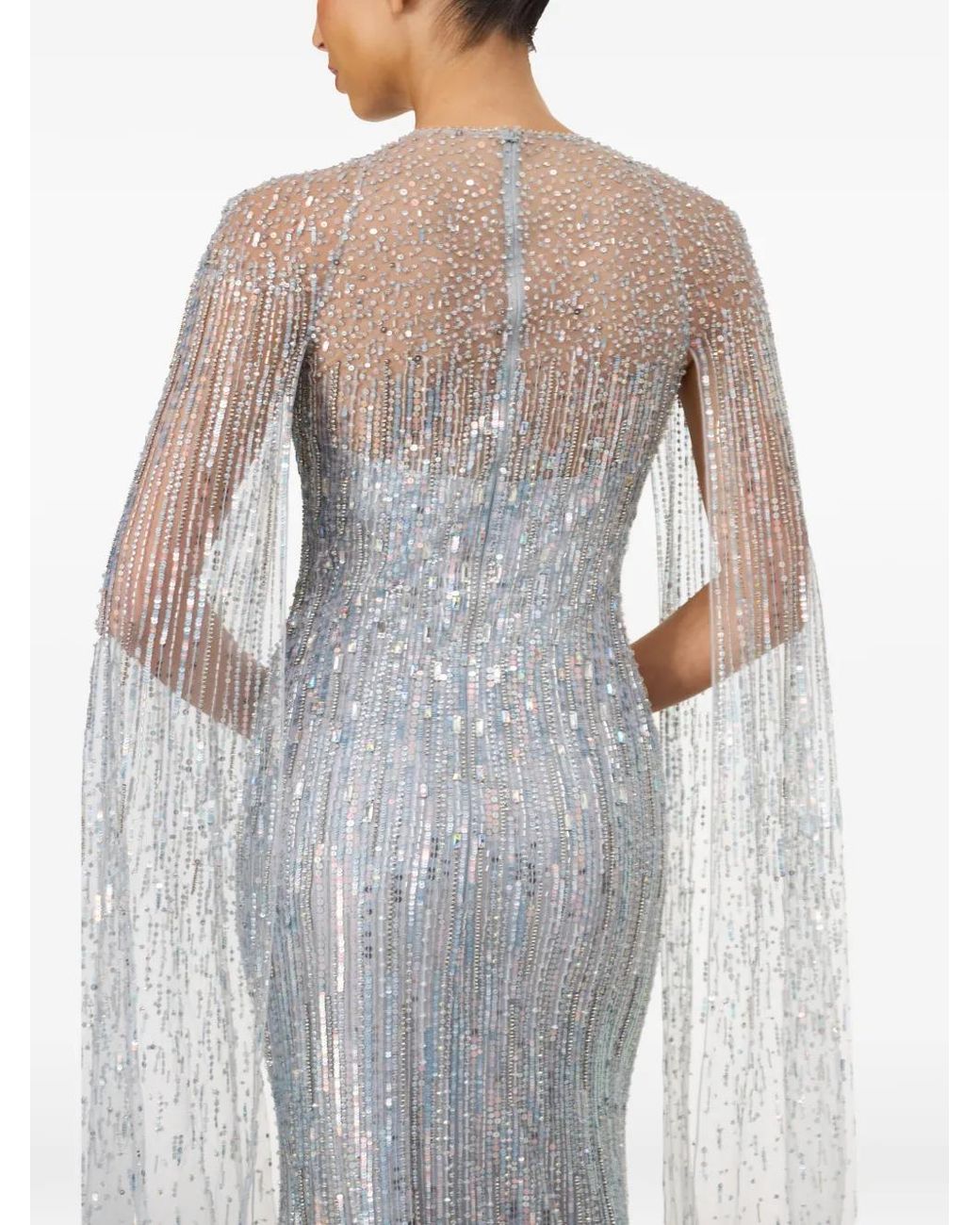 Jenny Packham White Cosmic Dust Dress