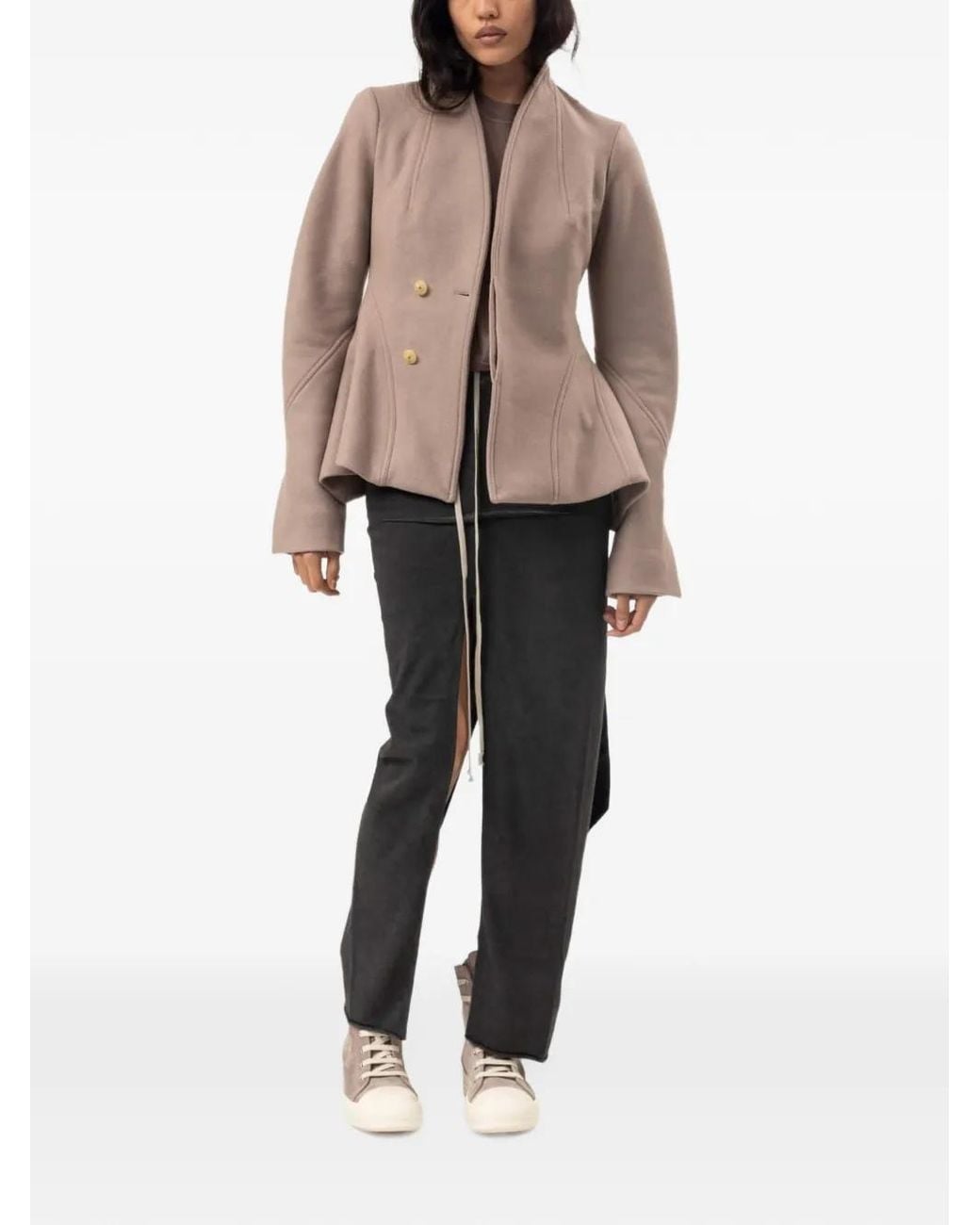 Rick Owens Natural Veste Moog