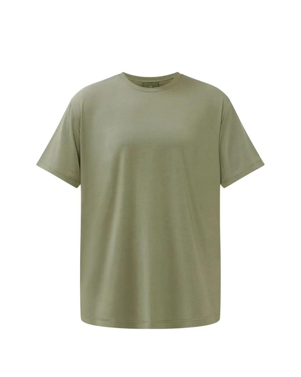 Sweaty Betty Green Soft Flow Studio Side-Slit T-Shirt