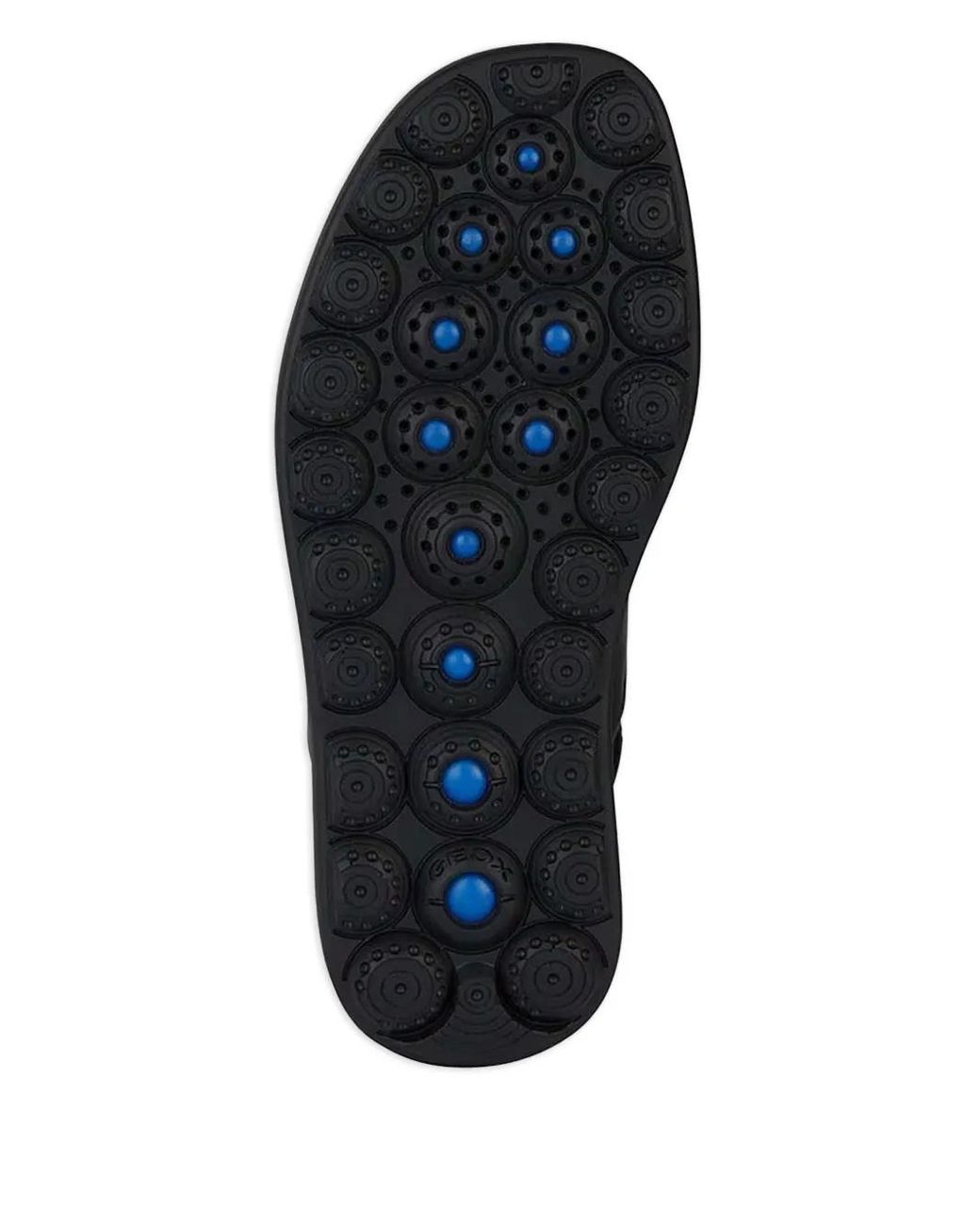 Geox Black Spherica Ec4.1 S Platform Sandals