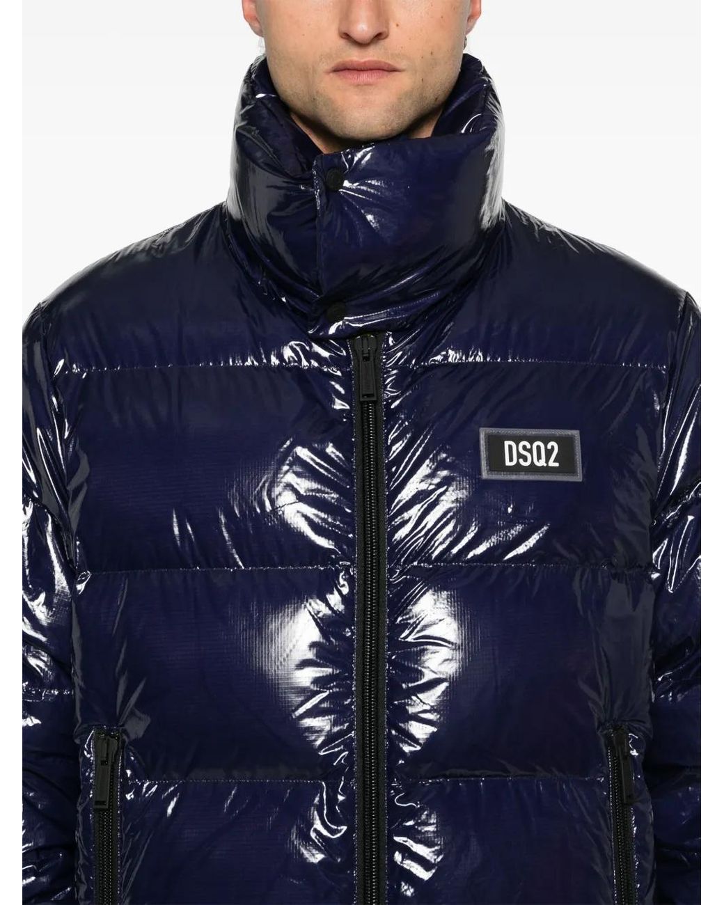 DSquared² Blue Light Down Jacket for men