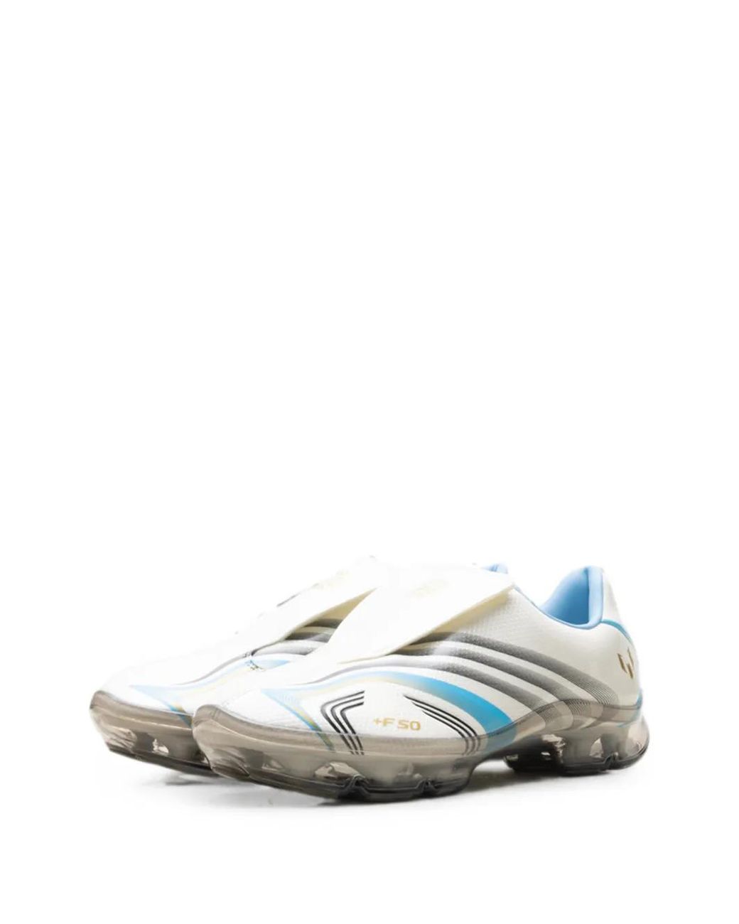 Adidas White X Kith X Lionel Messi F50 Inframe Sneakers for men