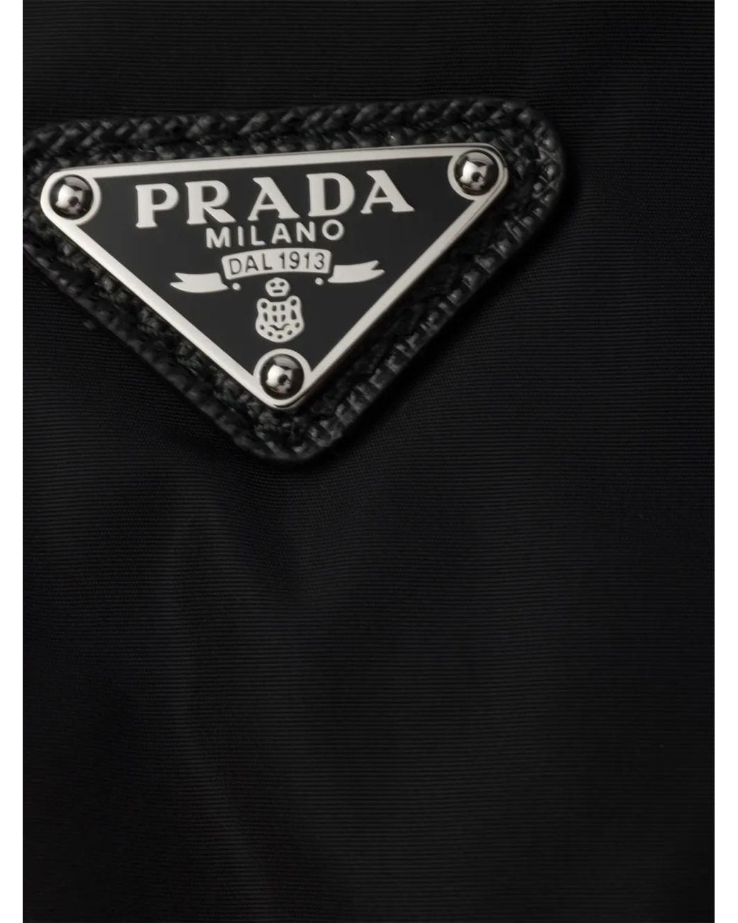 Prada Black Re-Nylon Gloves