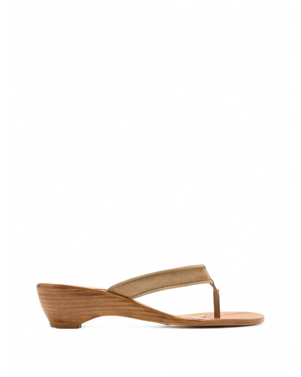 Cornetti Brown Galipoli Suede Wedge Sandals