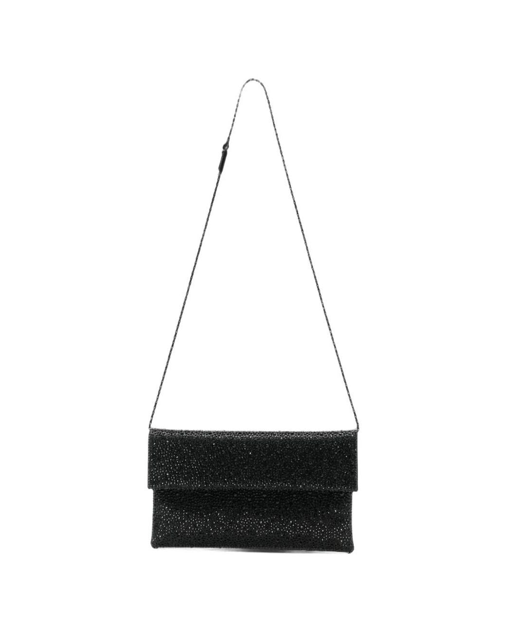 Twentyfourhaitch White Carena Clutch Bag