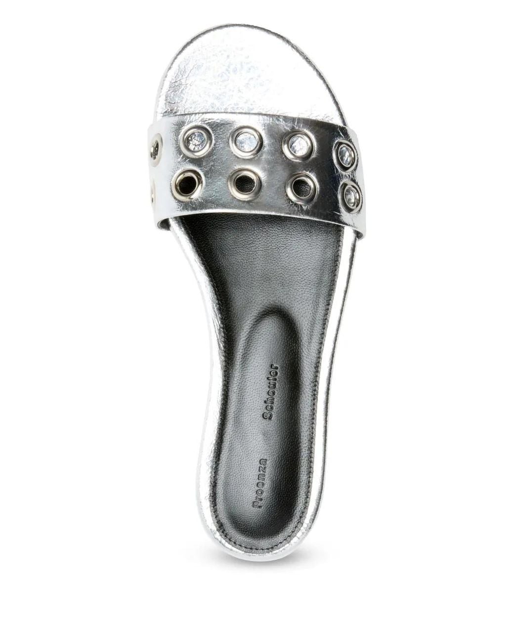 Proenza Schouler White Sandales Grommet