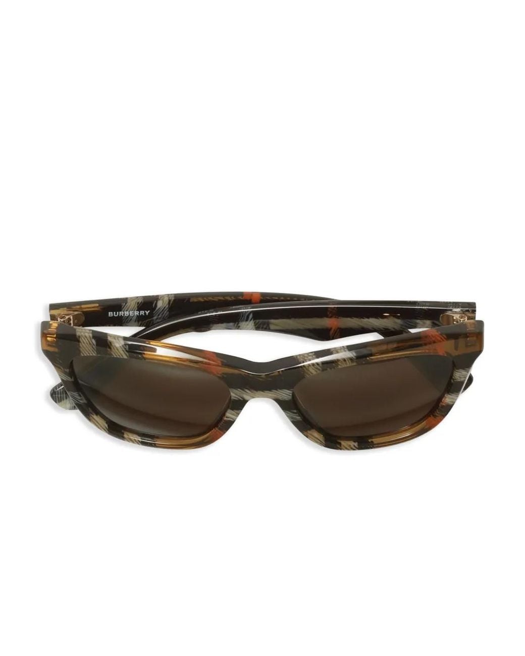 Burberry Brown Code Sunglasses