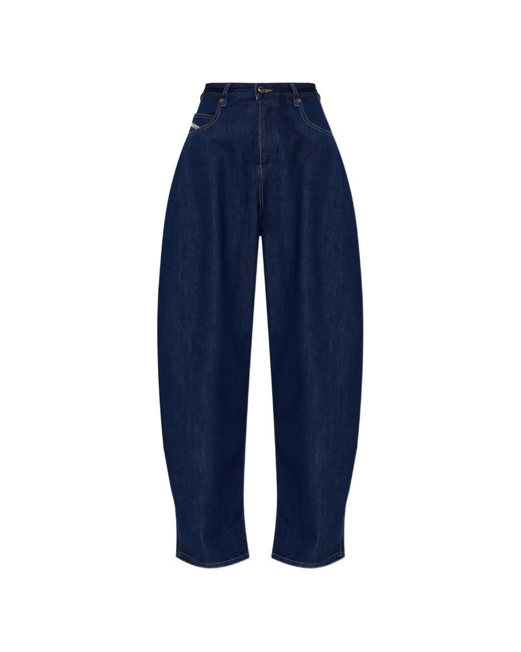 DIESEL Blue 1987 D-Khelz Wide-Leg Jeans