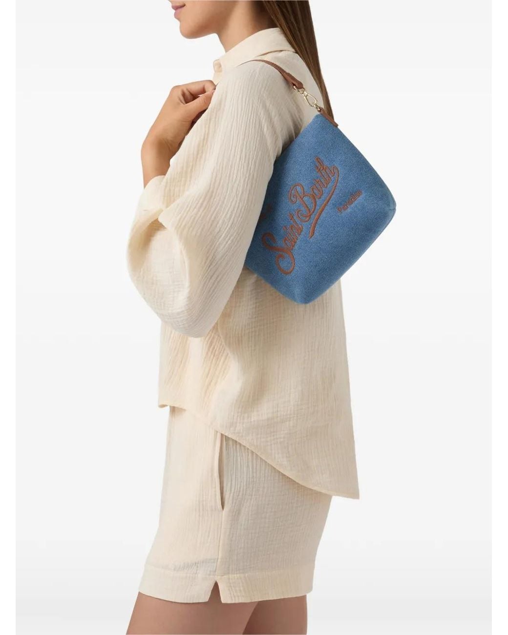 Mc2 Saint Barth Blue Aline Bag