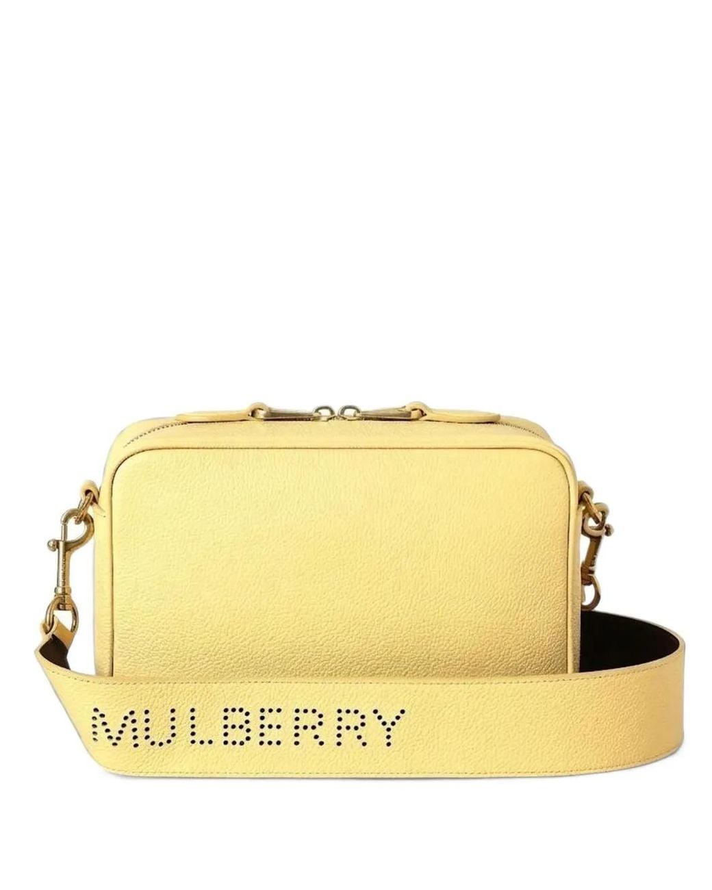 Mulberry Yellow Small Darley Camera Bag