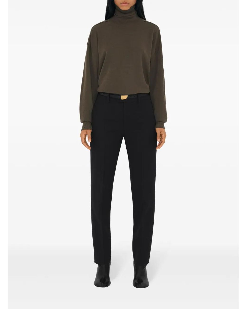 Burberry Brown Wool Sweater