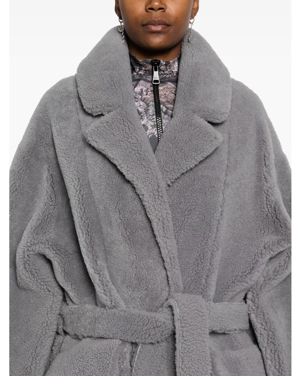 Manokhi Gray Myah Coat