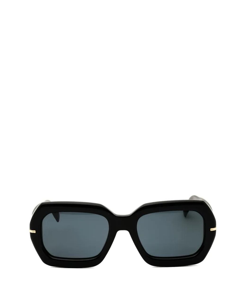 Boss Black Geometric-Frame Sunglasses