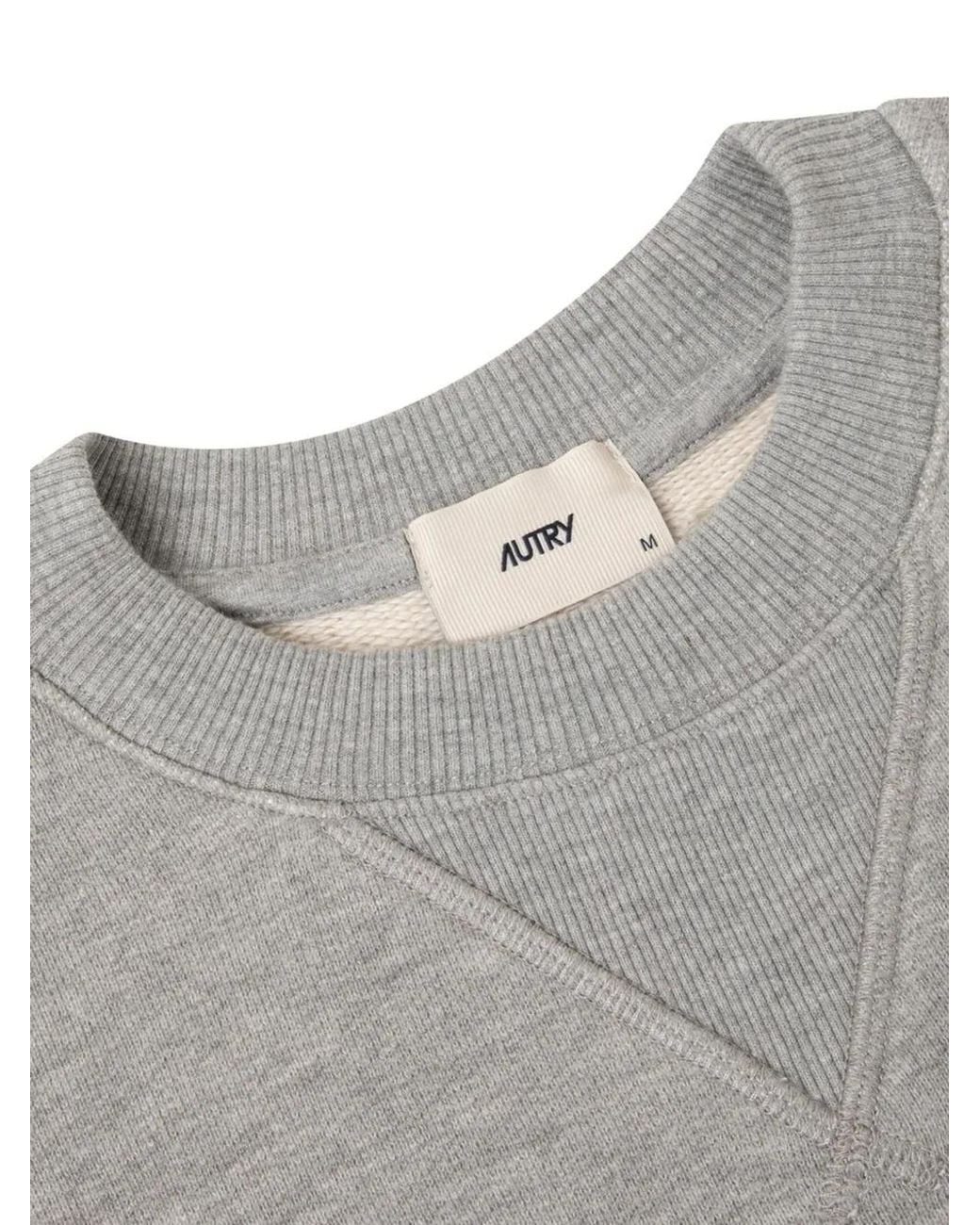 Autry Gray Logo Sweatshirt