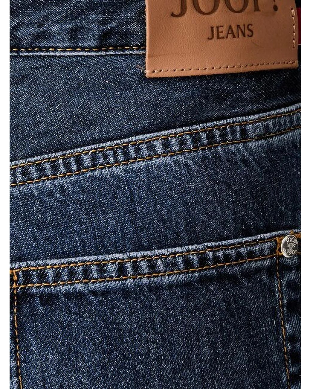 Joop! Blue Wide-Leg Washed Jeans